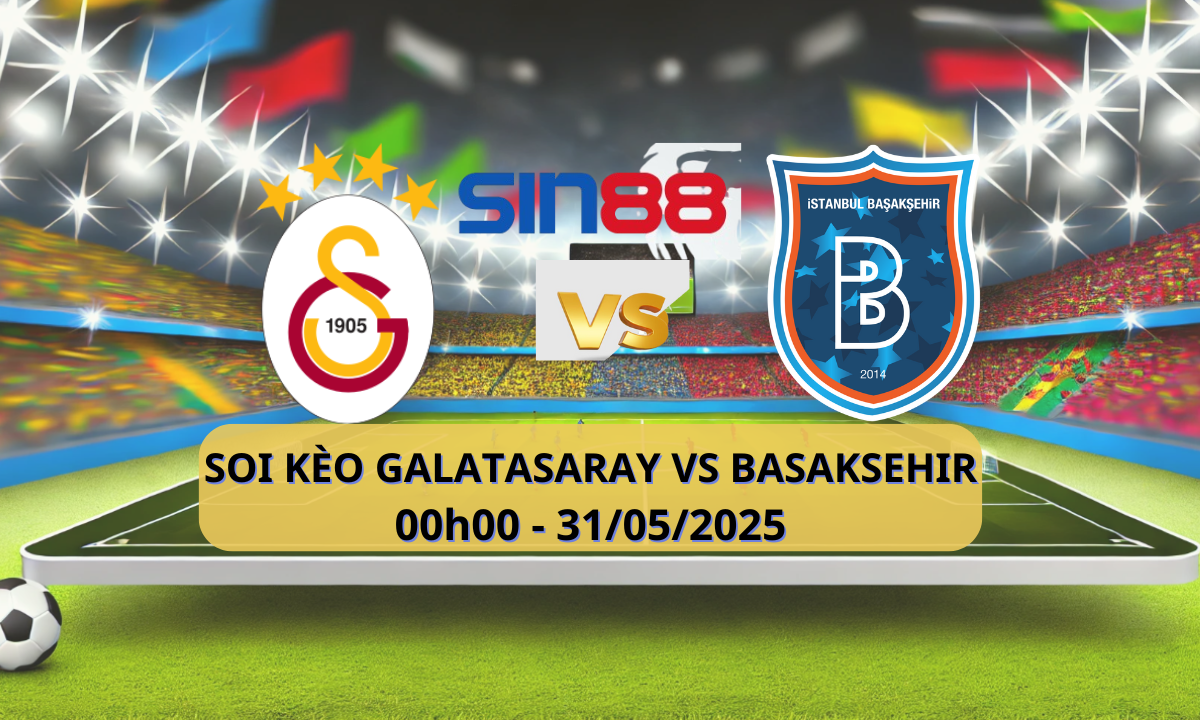 Trận đấu thể thao giữa Galatasaray và Başakşehir