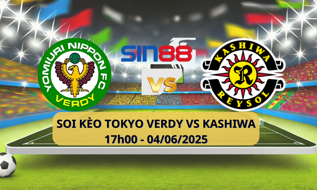 Trận đấu J-League giữa Verdy và Kashiwa